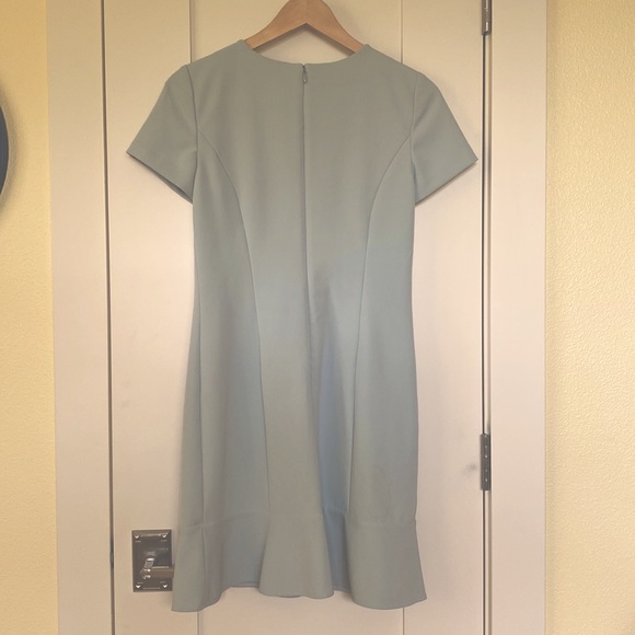 Seafoam Ann Taylor dress, size 4. - Picture 2 of 3